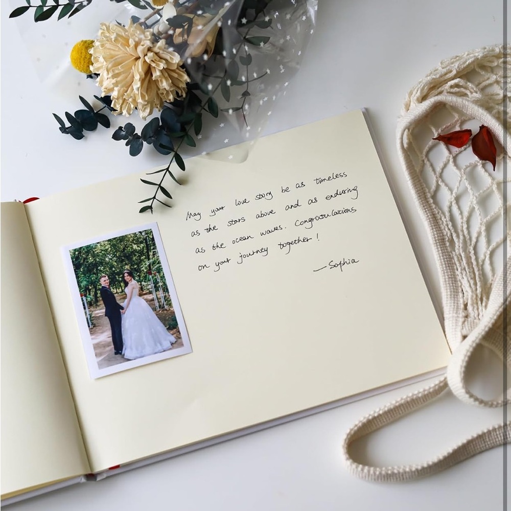 5for$10 Wedding Guest Book Hardcover Guest Book Bridal, Baby Showers, Birthdays